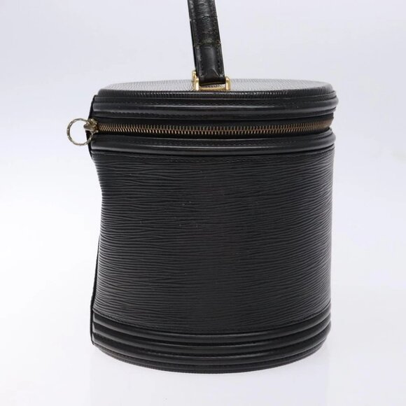 LOUIS VUITTON Epi Cannes Hand Bag Black M48032 LV Auth gh638 - Picture 10 of 15